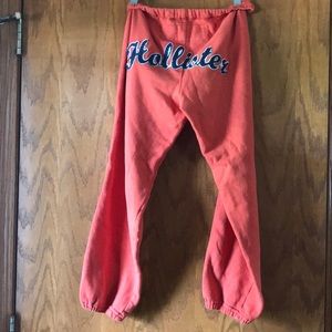 Hollister logo sweatpants xs